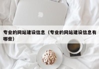 专业的网站建设信息（专业的网站建设信息有哪些）